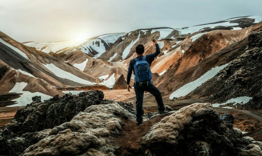 Hiking in Iceland